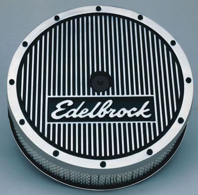 Edelbrock air filter assembly
