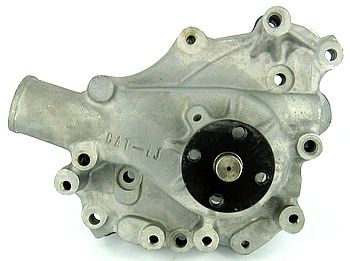 SB Ford High Performance Water Pump, 302/351W, Left Inlet, Block